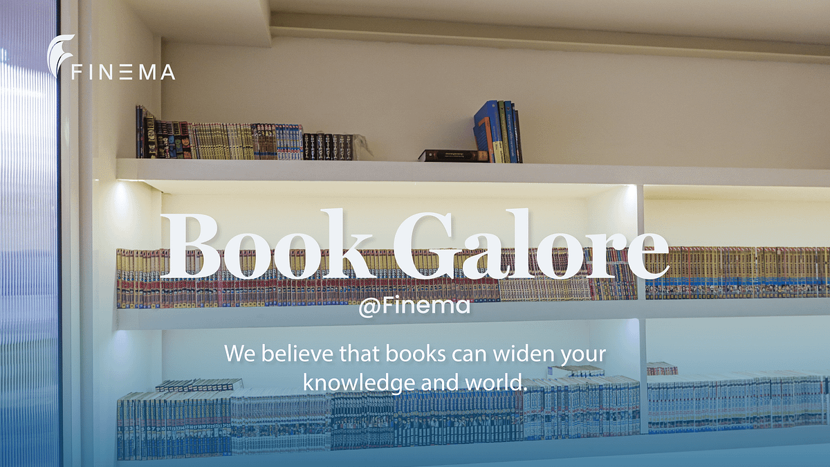 Book Galore at Finema Life At Finema Medium