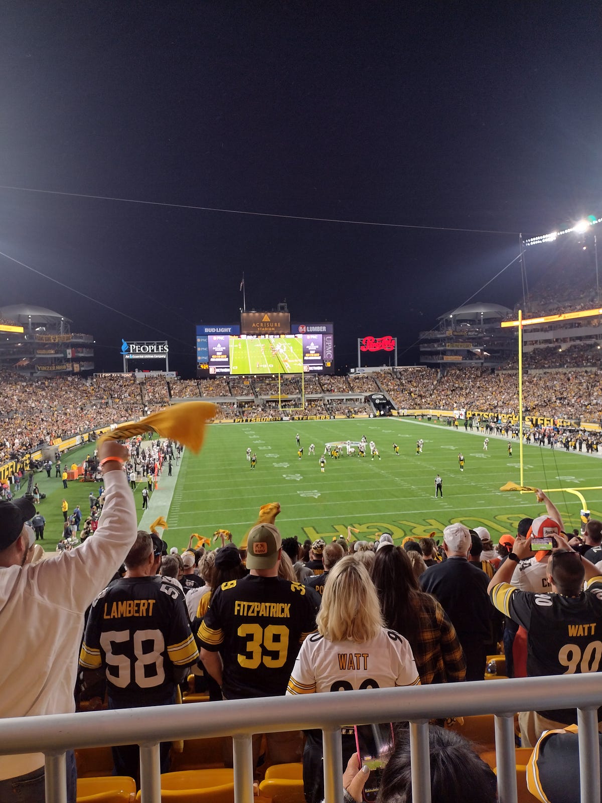 First Steelers Game in 20 Years the Challenged Medium
