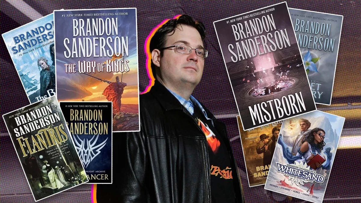  Brandon Sanderson: books, biography, latest update