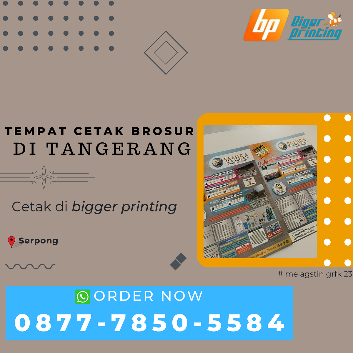 EXPRESS, Wa./Call.087778505584, Tempat Cetak Brosur di Serpong
