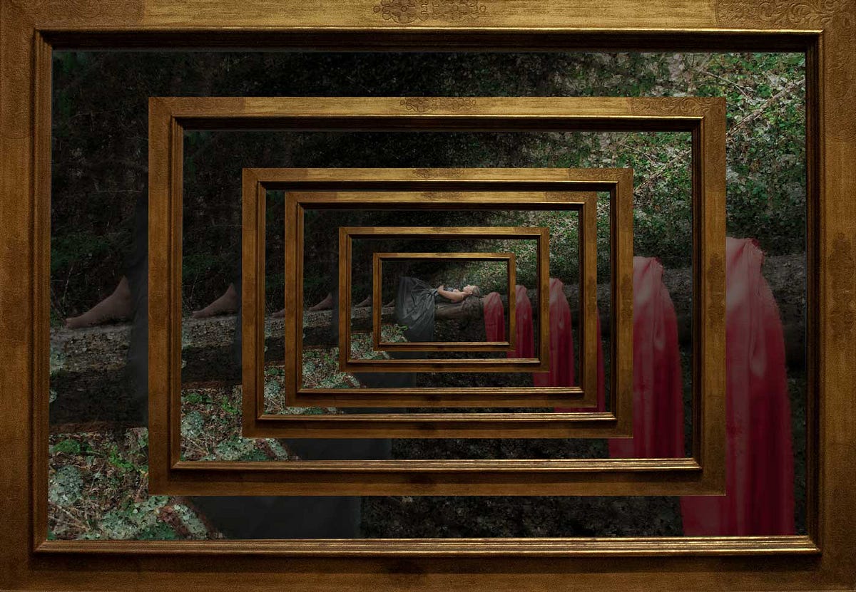 The Droste Effect. A picture within a picture within a… by Duvy