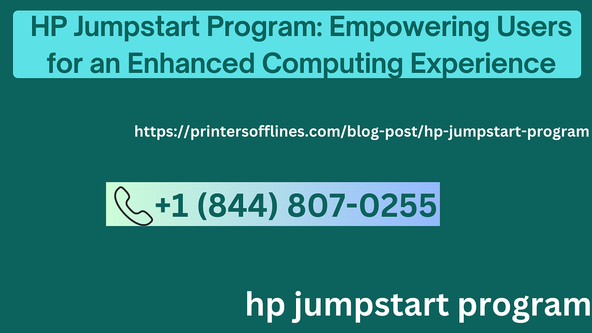 HP Jumpstart Program Empowering Users for an Enhanced Computing
