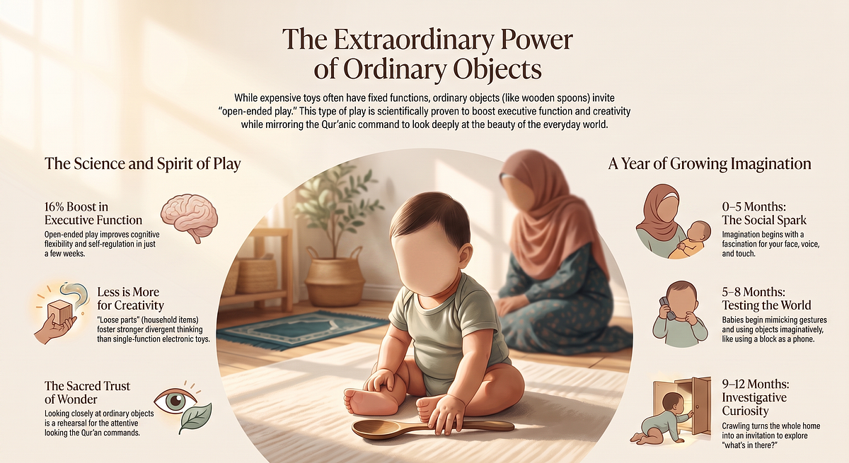 The Ordinary Objects That Build a Baby’s Imagination
