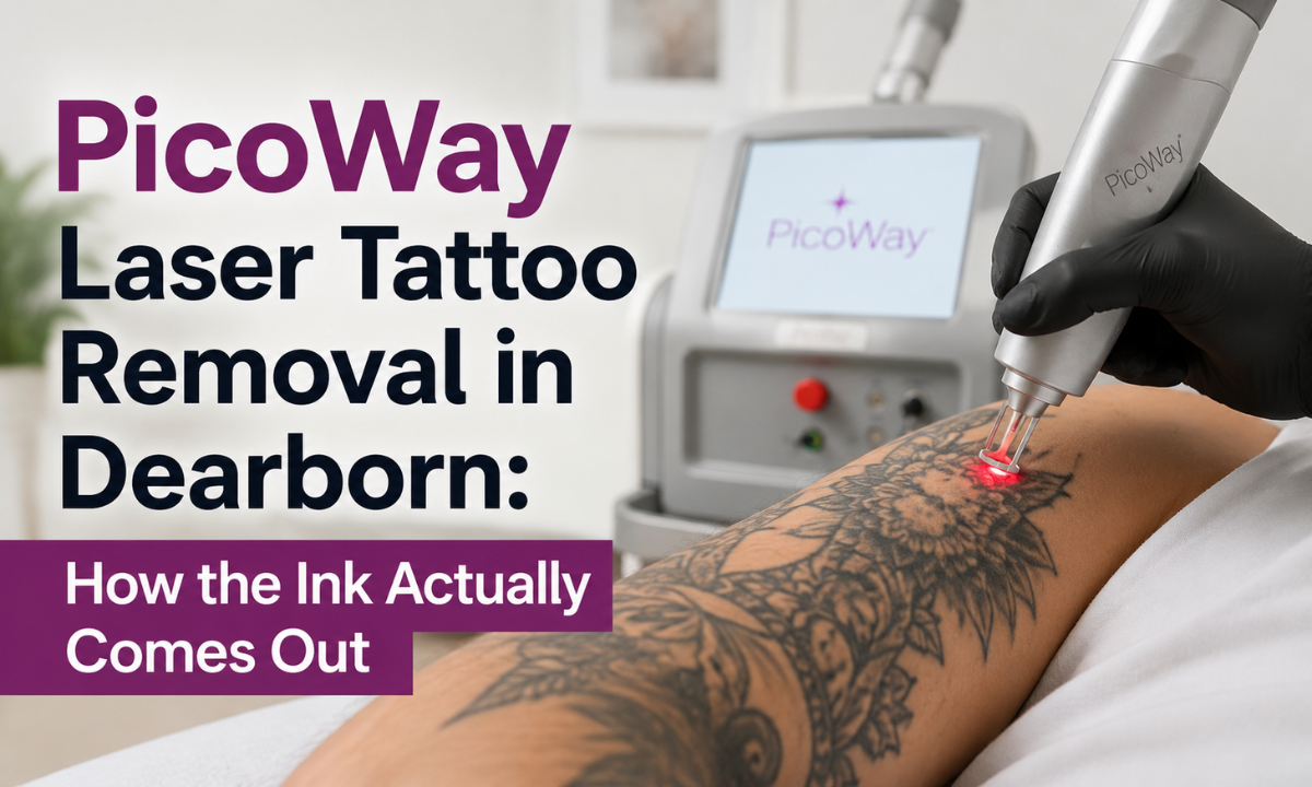 PicoWay Laser Tattoo Removal in Dearborn: How the Ink Actually Comes Out