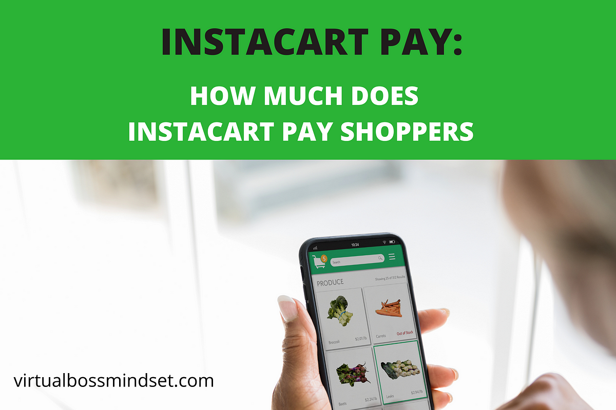 How much Instacart pays shoppers. Instore shoppers are paid weekly and