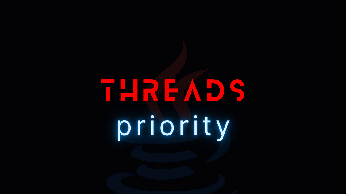 Threads Priority in Java [with Interview Questions] | by Coding Sprint ...