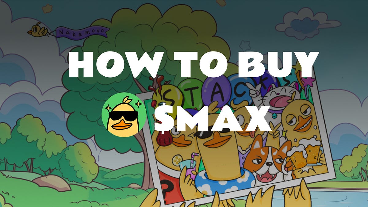 How to buy $MAX on stacks chain. To buy $MAX token on the Stacks chain ...