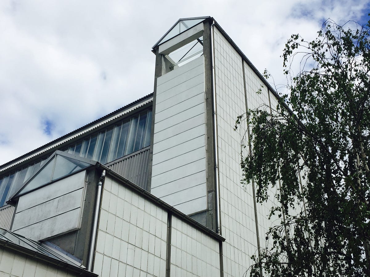 Bagsværd Kirke in details…. It’s too difficult to capture the… | by ...