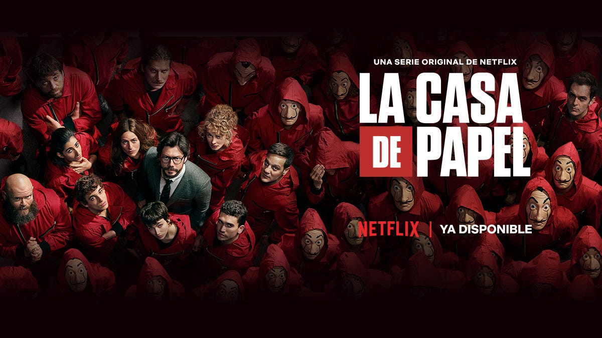 Free Netflix Account  Netflix brasil, La casa de papel