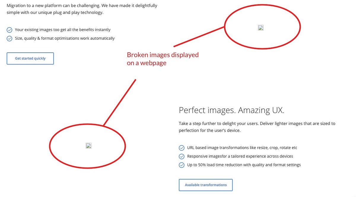 How to handle loading of images that may not exist? | by Rahul Nanwani |  Blog | ImageKit.io