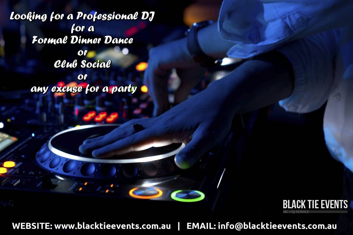 Melbourne DJ Hire Blacktieevents Medium