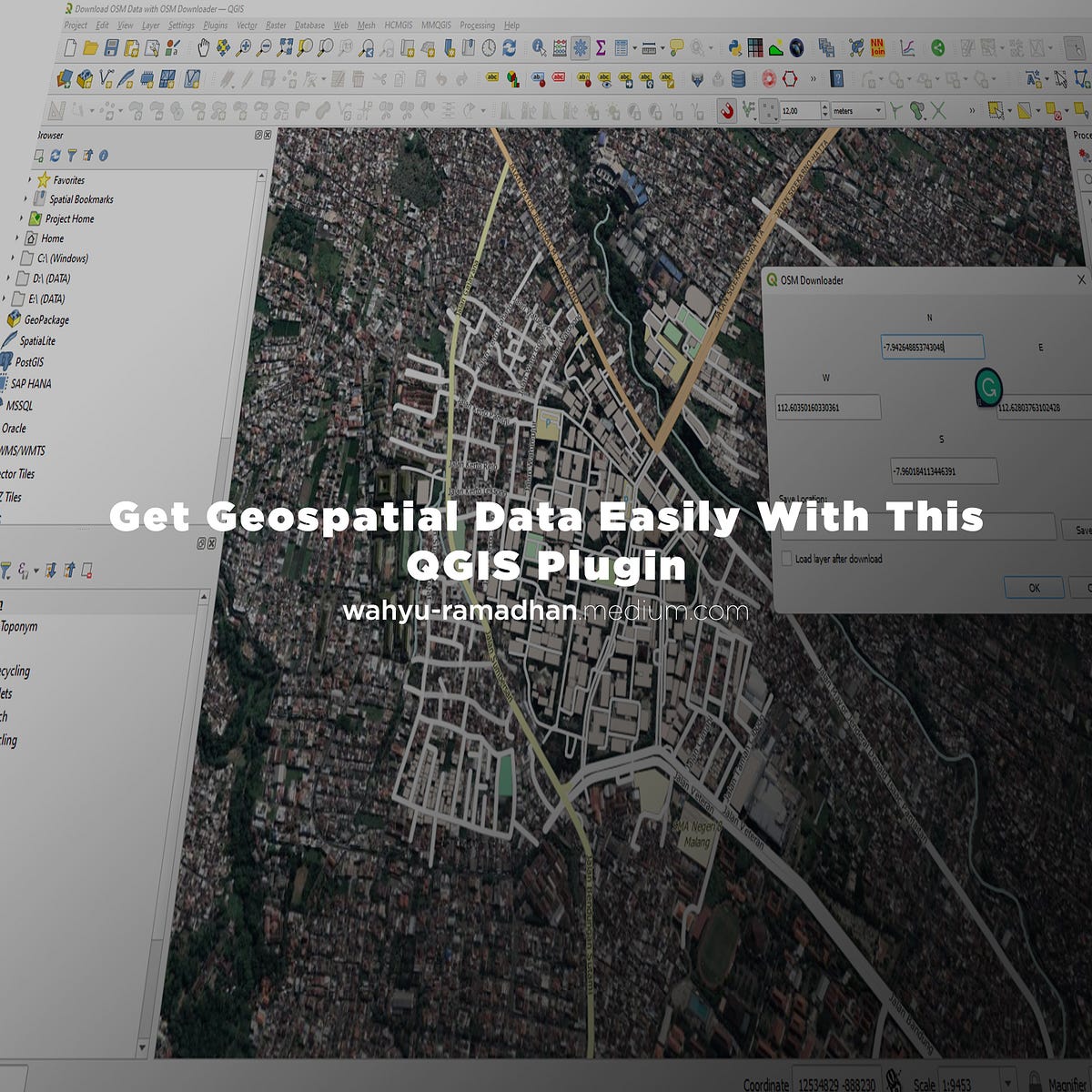 How To Get Geospatial Data In a Few Easy Steps | by Wahyu Ramadhan | Medium