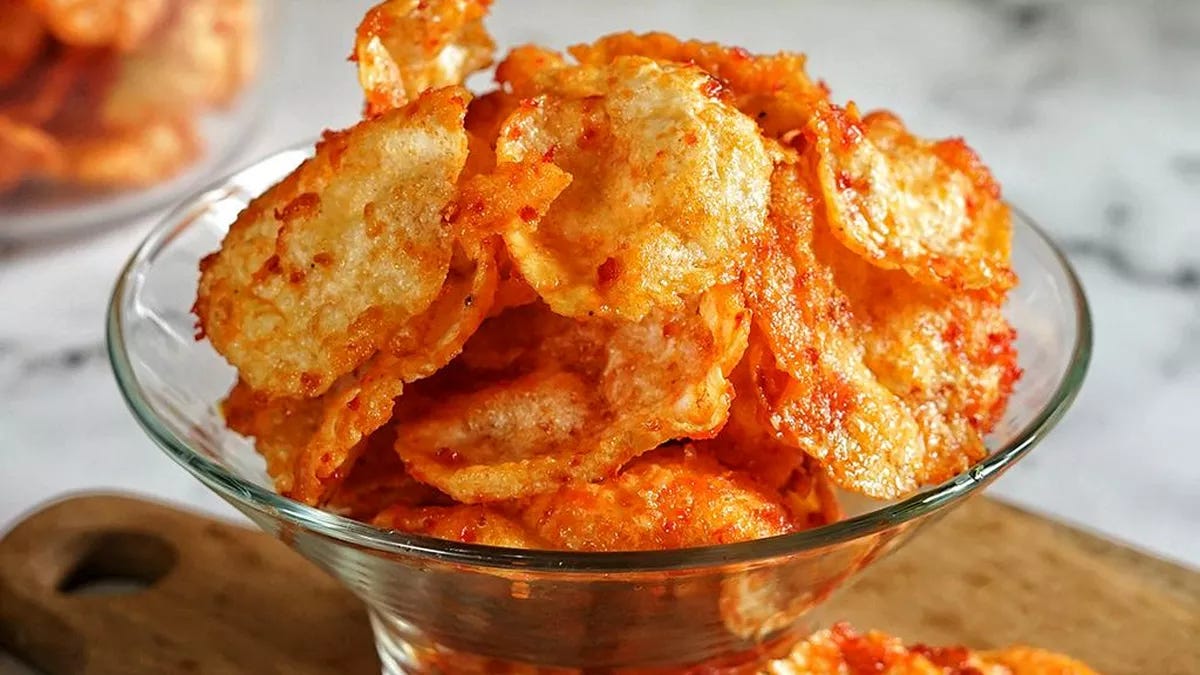 Resep Emping Pedas Manis Enak dan Bikin Nagih