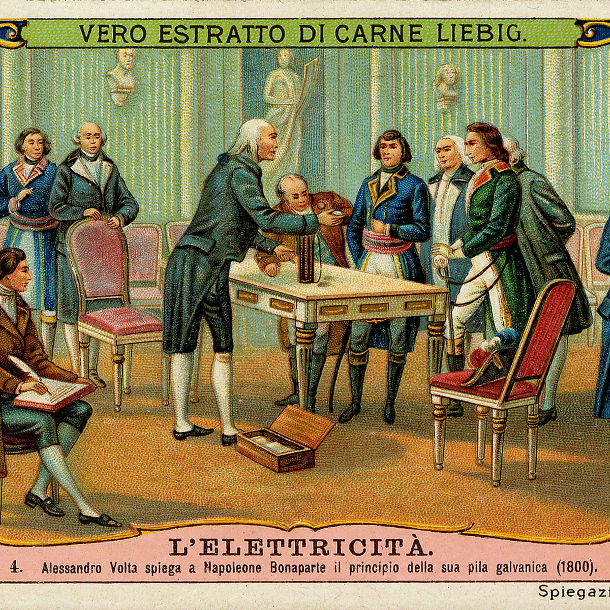 Alessandro Volta. Inventor of the first electric cell /… by MARKS