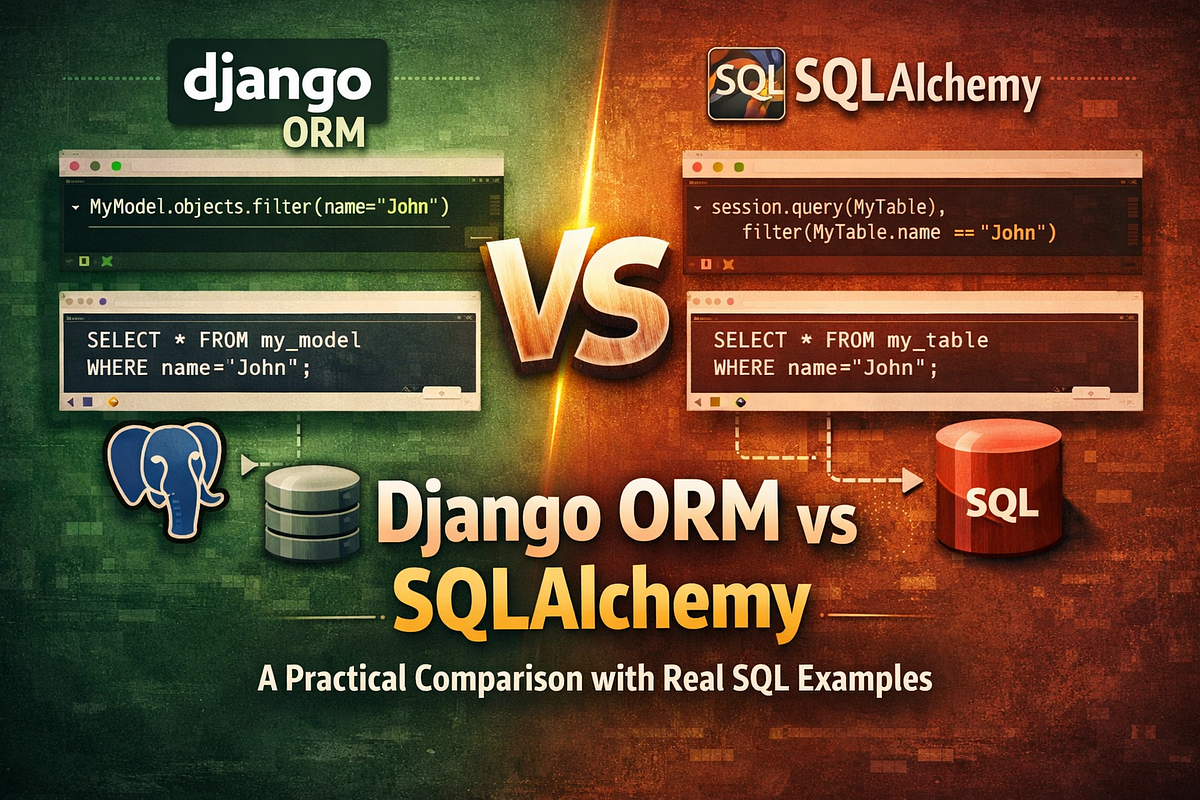 Django ORM vs SQLAlchemy: A Practical Comparison with Real SQL Examples ...