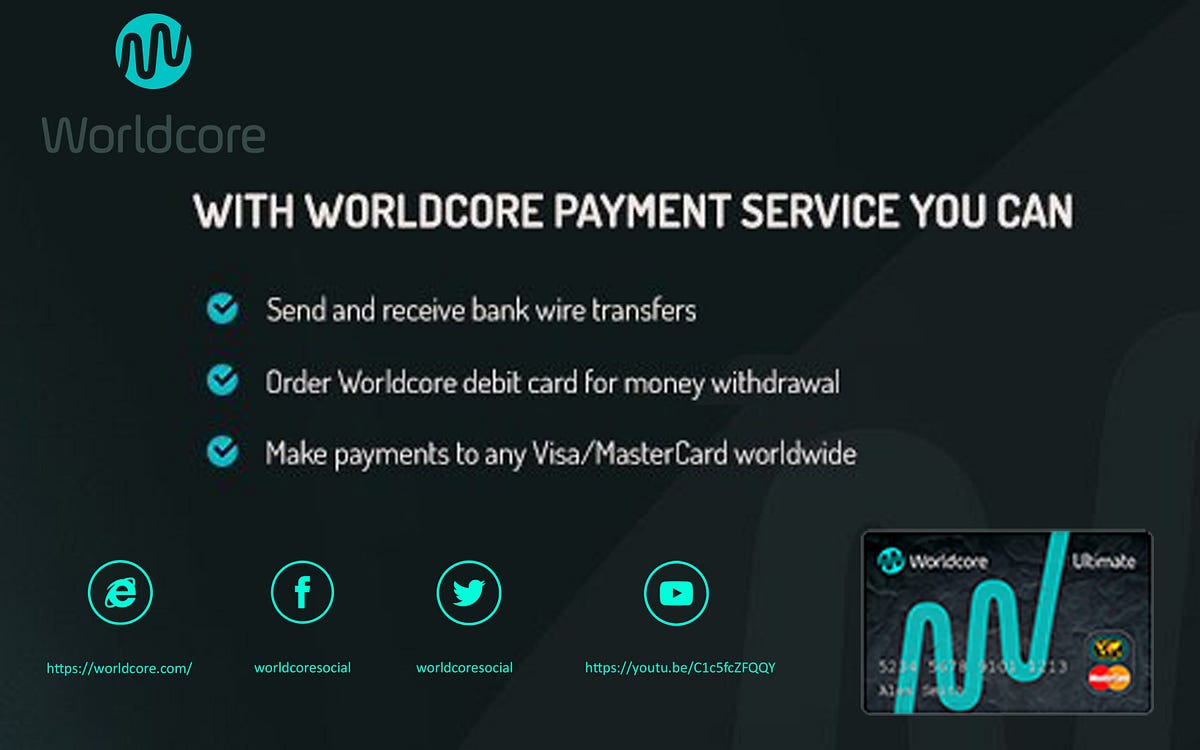 WORLDCORE Cash Money Transfer. Apa itu Worldcore ? Worldcore adalah