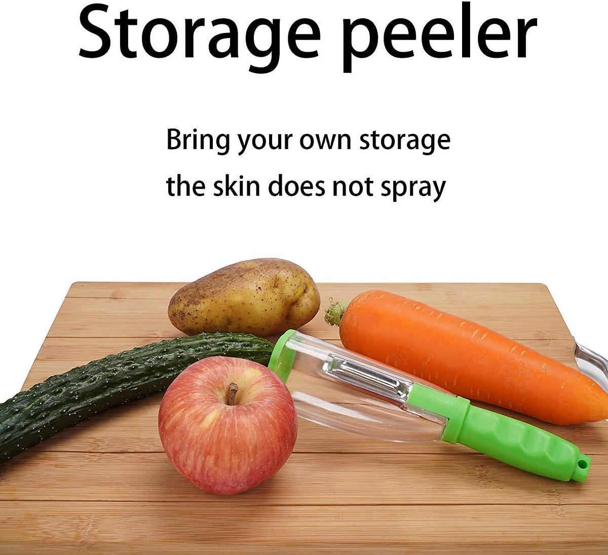 【Quick peeler】 The tube peeler is made of stainless steel blades that