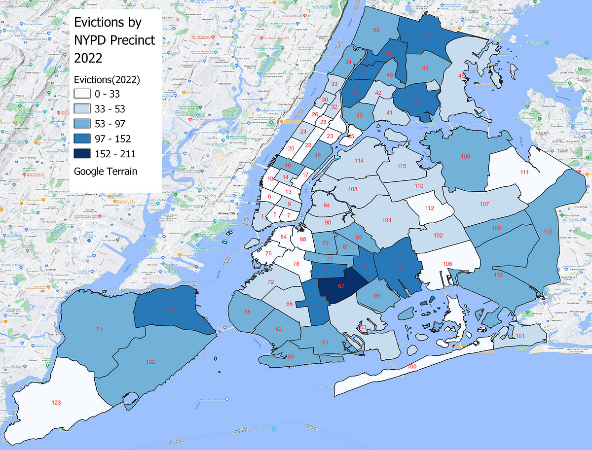 2022 Evictions, Stop & Frisk, and Blackness in NYC: A Data Mapping ...