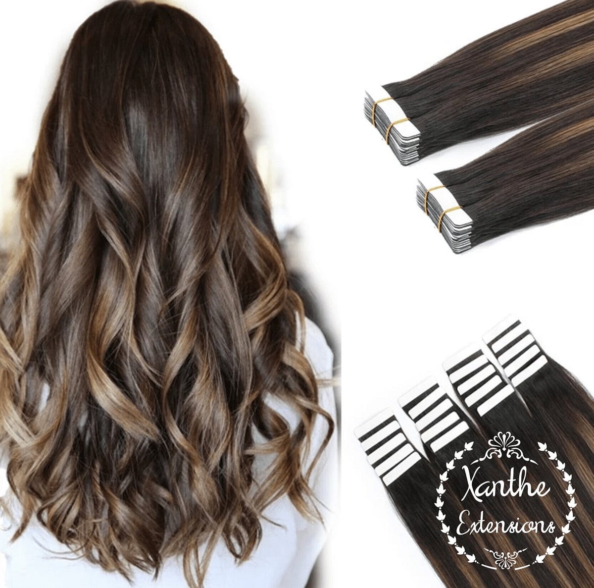 The Elegance of Russian Virgin Hair Extensions by Xanthe hair