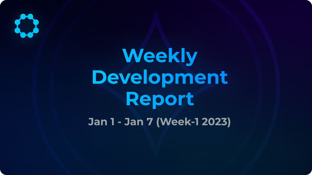 Weekly Development Report (Week-1) | by Hexane Finance | Medium