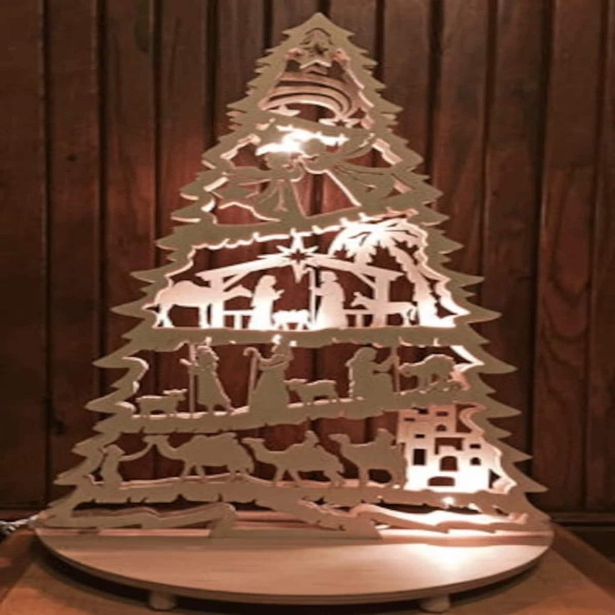 Trees Christmas Snowflake cdr Digital cdr Craft Hanging templates ...