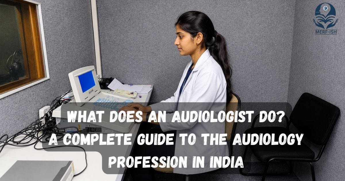 What Does an Audiologist Do? A Complete Guide to the Audiology Profession in India