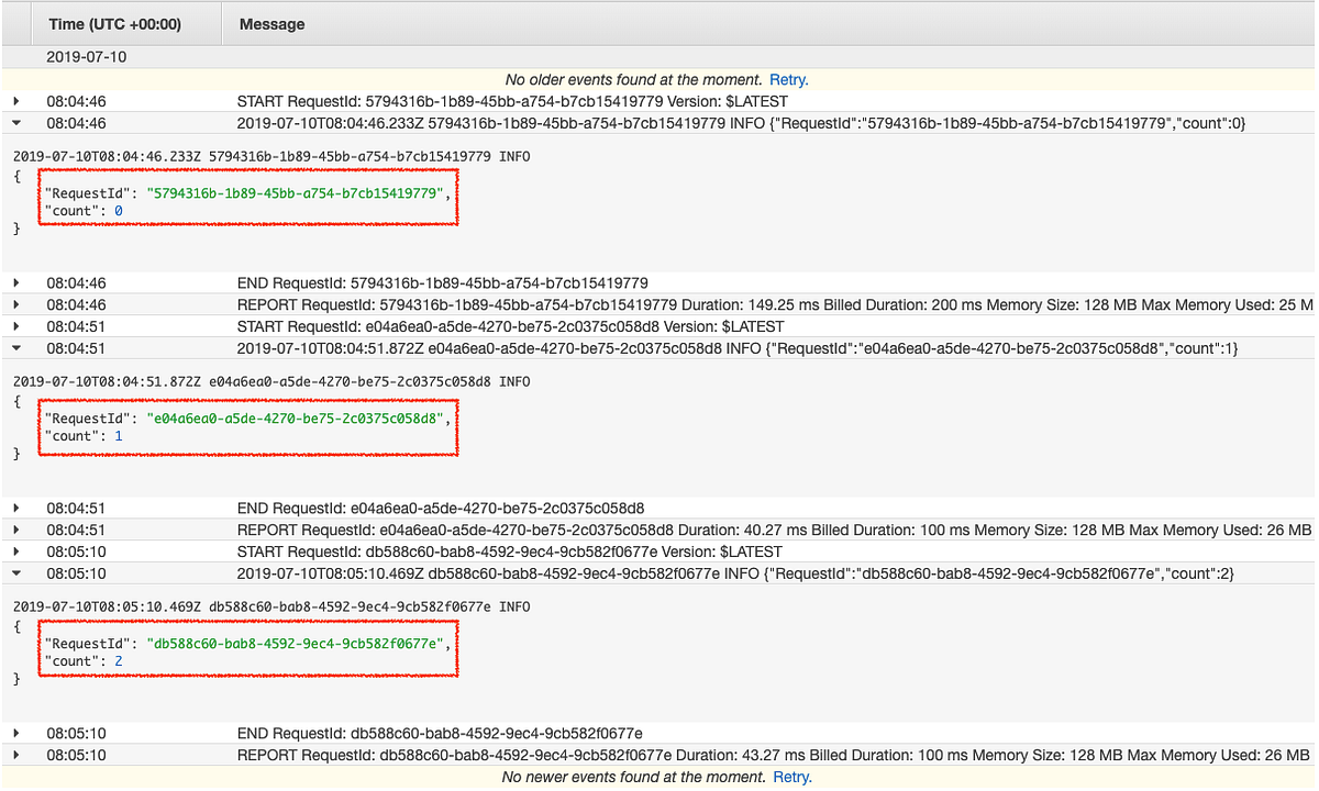 AWS Lambda Reuse, Retry Behavior and Invocation Type by Azole (小賴