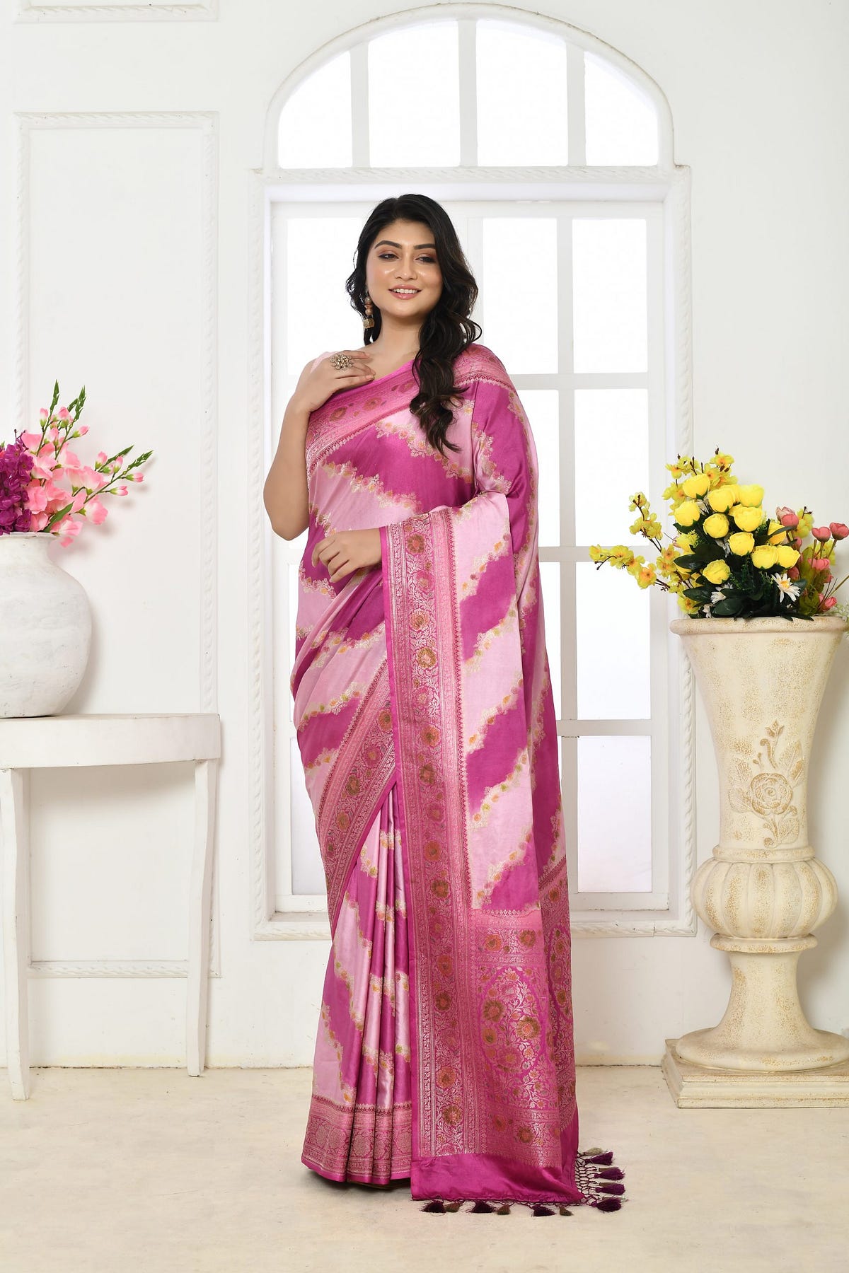 All you need to know about Mushru Satin silk fabric Rasm by Muskaan
