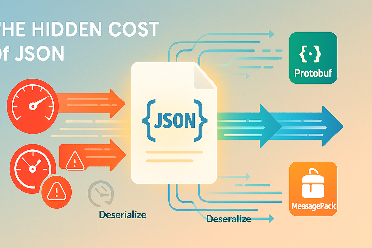The Hidden Cost of JSON. Why serialization is silently slowing… | by ...