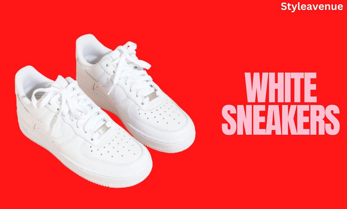 Crisp and Clean: The Timeless Appeal of White Sneakers - Style Avenue - Medium