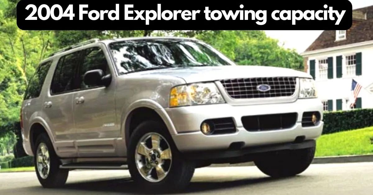 Ford Explorer Towing Capacity  : Unleash its Powerful Hauling Potential