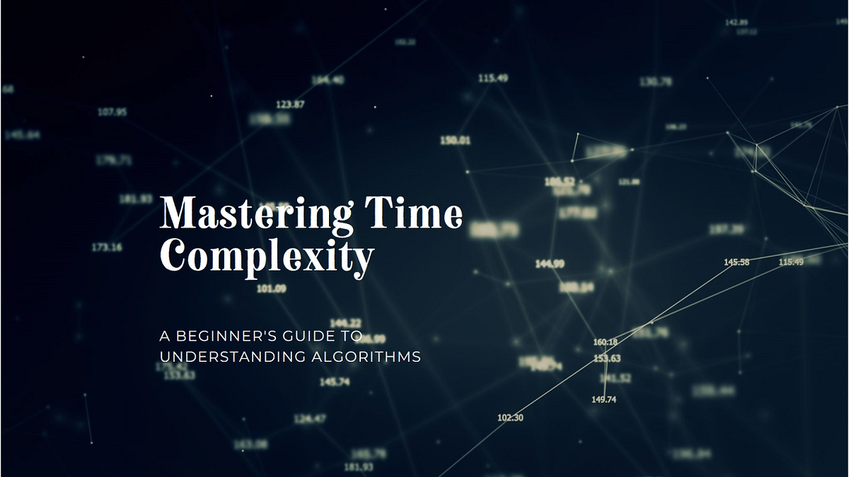 Introduction to time complexity. Time complexity is a way to measure