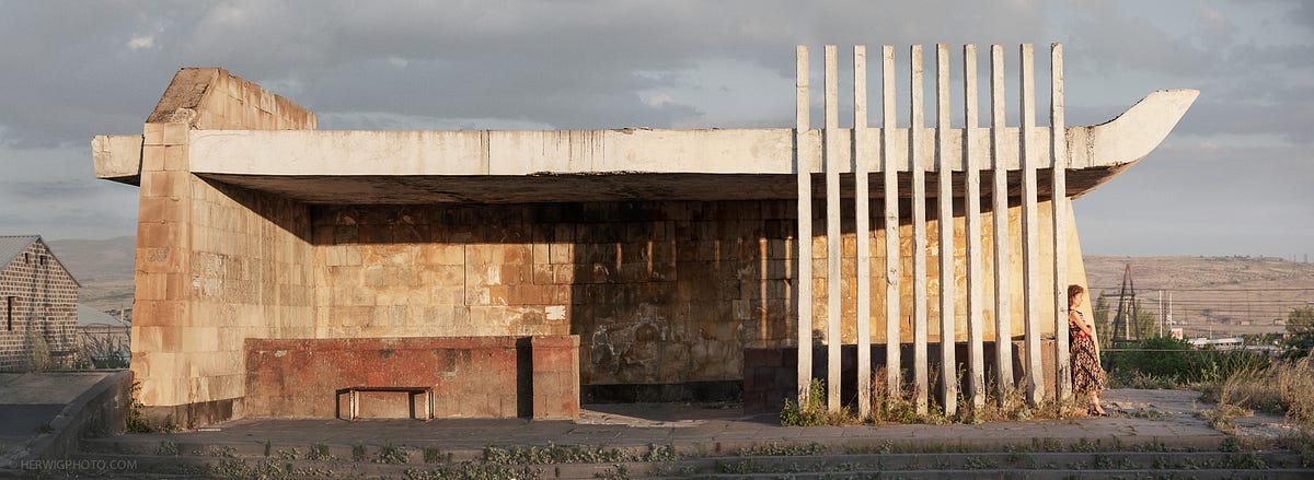 Crazy and Daring, These Concrete Soviet Bus Stops are Tributes to their Unknown Designers