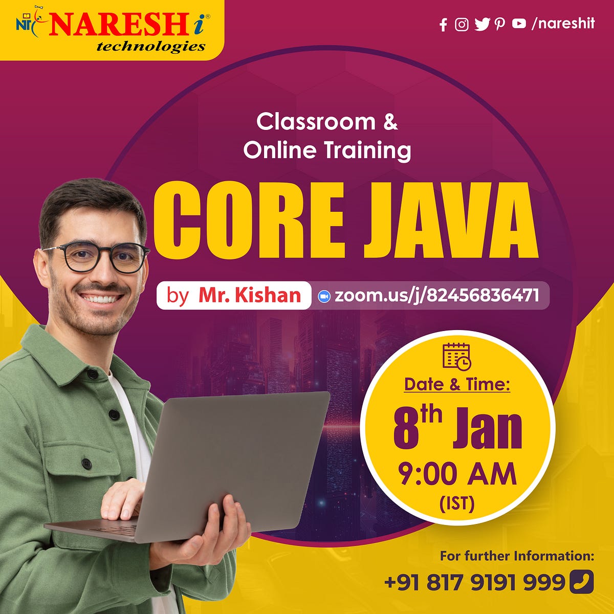 Core Java Online Training — Naresh IT - Avinash Nit - Medium