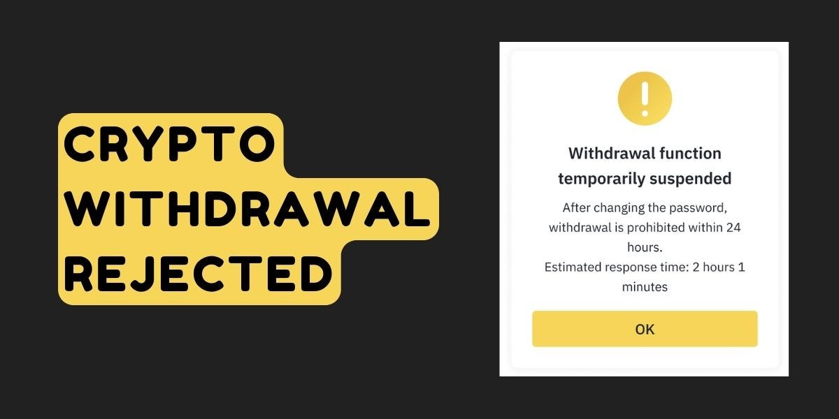 Why is my Crypto withdrawal rejected +𝟏(𝟖𝟓𝟓) 𝟒𝟗𝟎-𝟑𝟓𝟖𝟔 | by Joney Jhon
