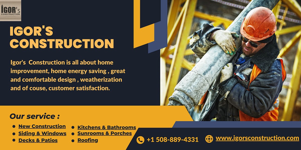 Construction Companies in Worcester Igor’s Construction Igor's