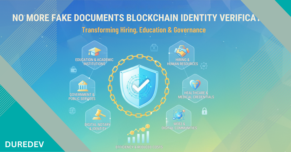 No More Fake Documents: How Blockchain Identity Verification Is ...