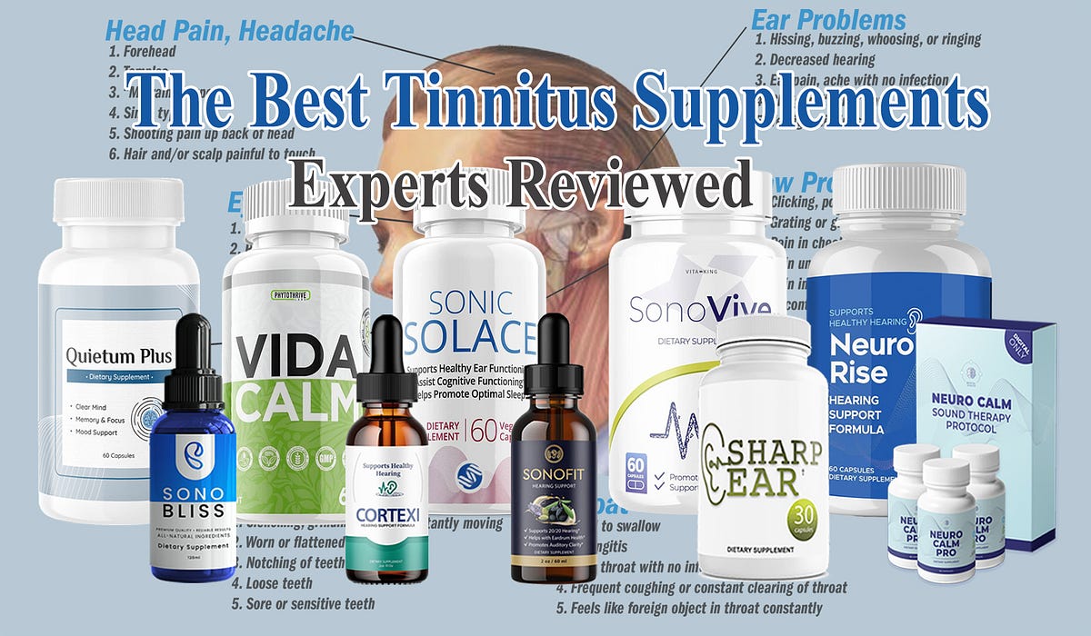 Best Tinnitus Supplements, According to the Experts by Ella James