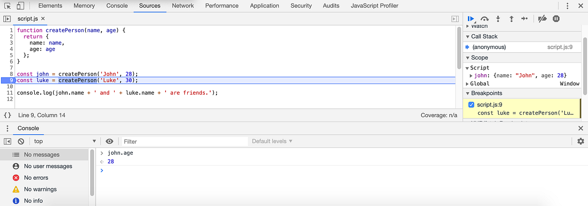 Chrome DevTools: The Console. Debugging is one of the most important ...