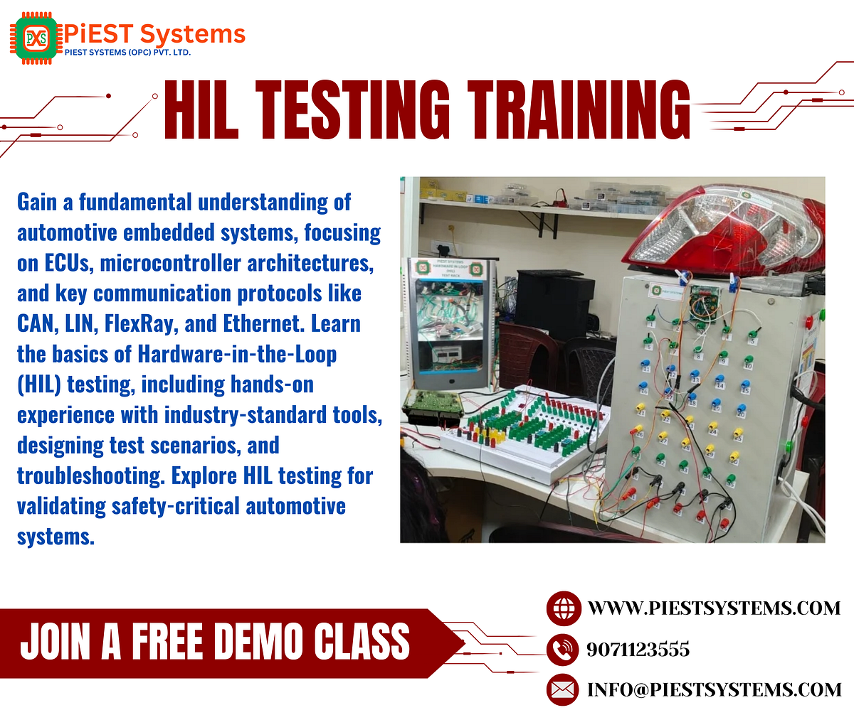 🚀 Master Automotive HIL Testing with Piest Systems! 🚗🔧 by