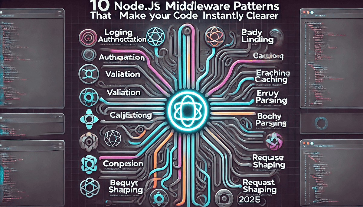 10 Node.js Middleware Patterns That Will Make Your Code Instantly ...