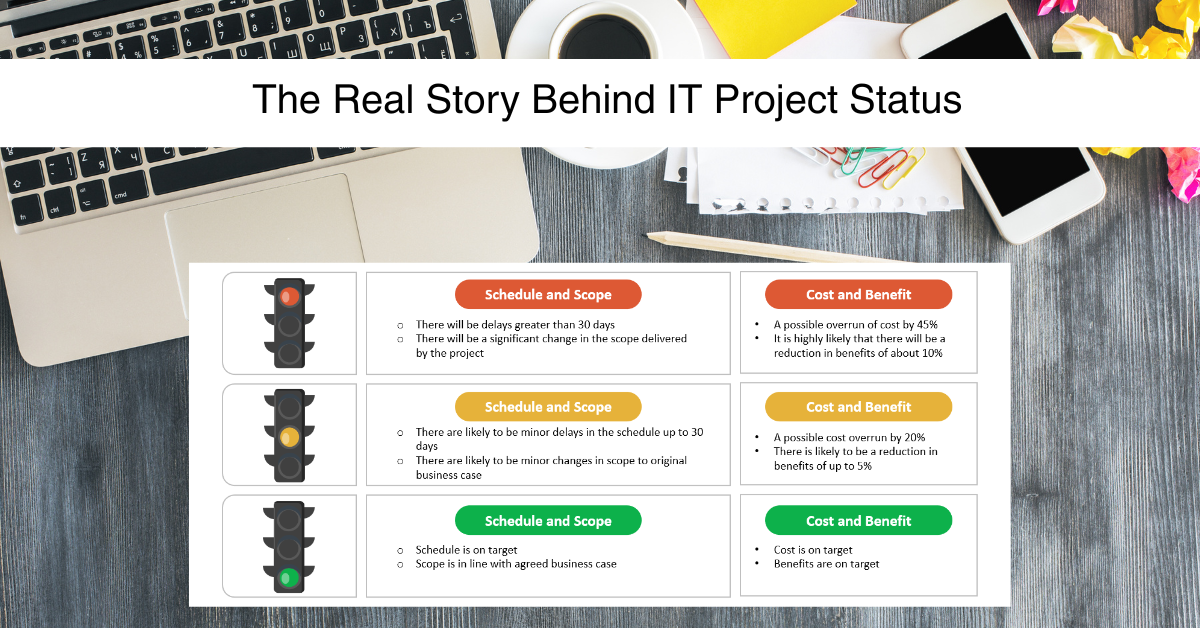 From Red to Green: The Real Story Behind IT Project Status — Leadership ...