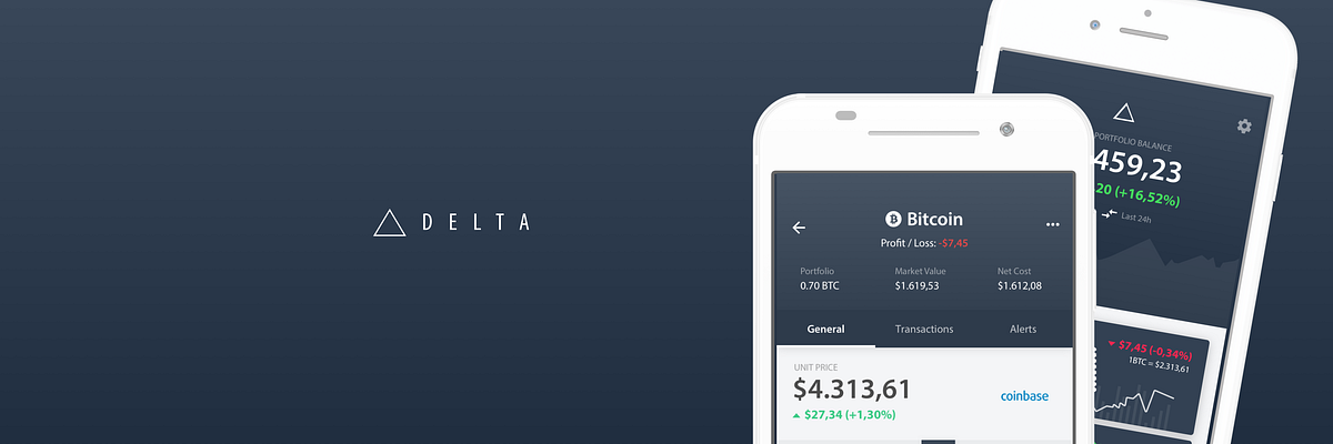 Introducing ∆ Delta — Cryptocoin Portfolio 1.0 for iOS & Android | by ...