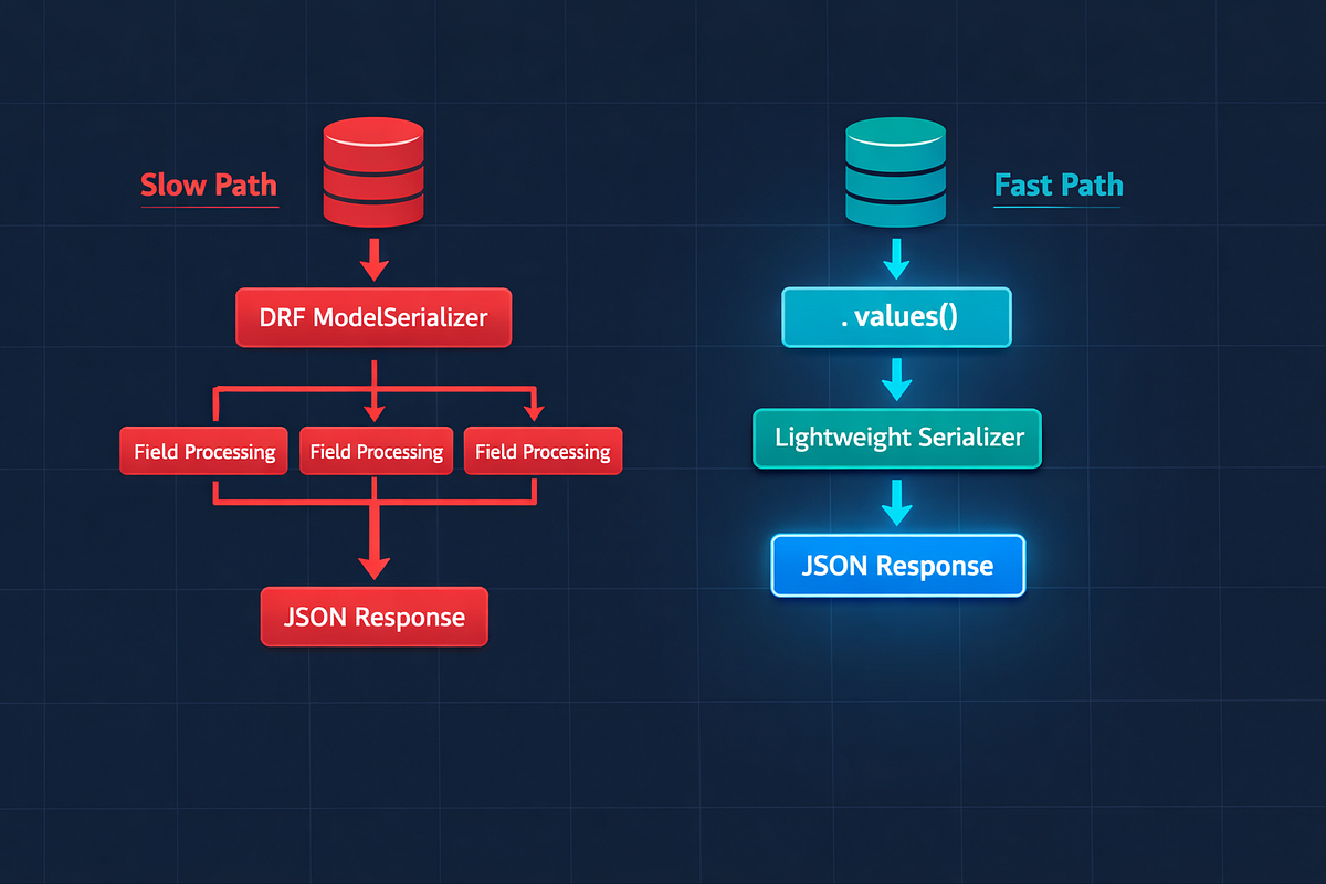 Django REST Framework Serializers Are Slow: Here's Proof and the Fix ...
