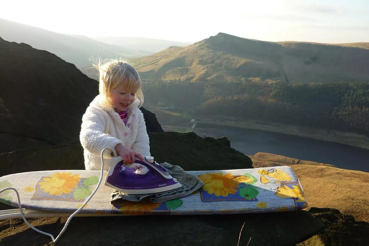 The Peculiar World of Extreme Ironing When Laundry Meets Adventure