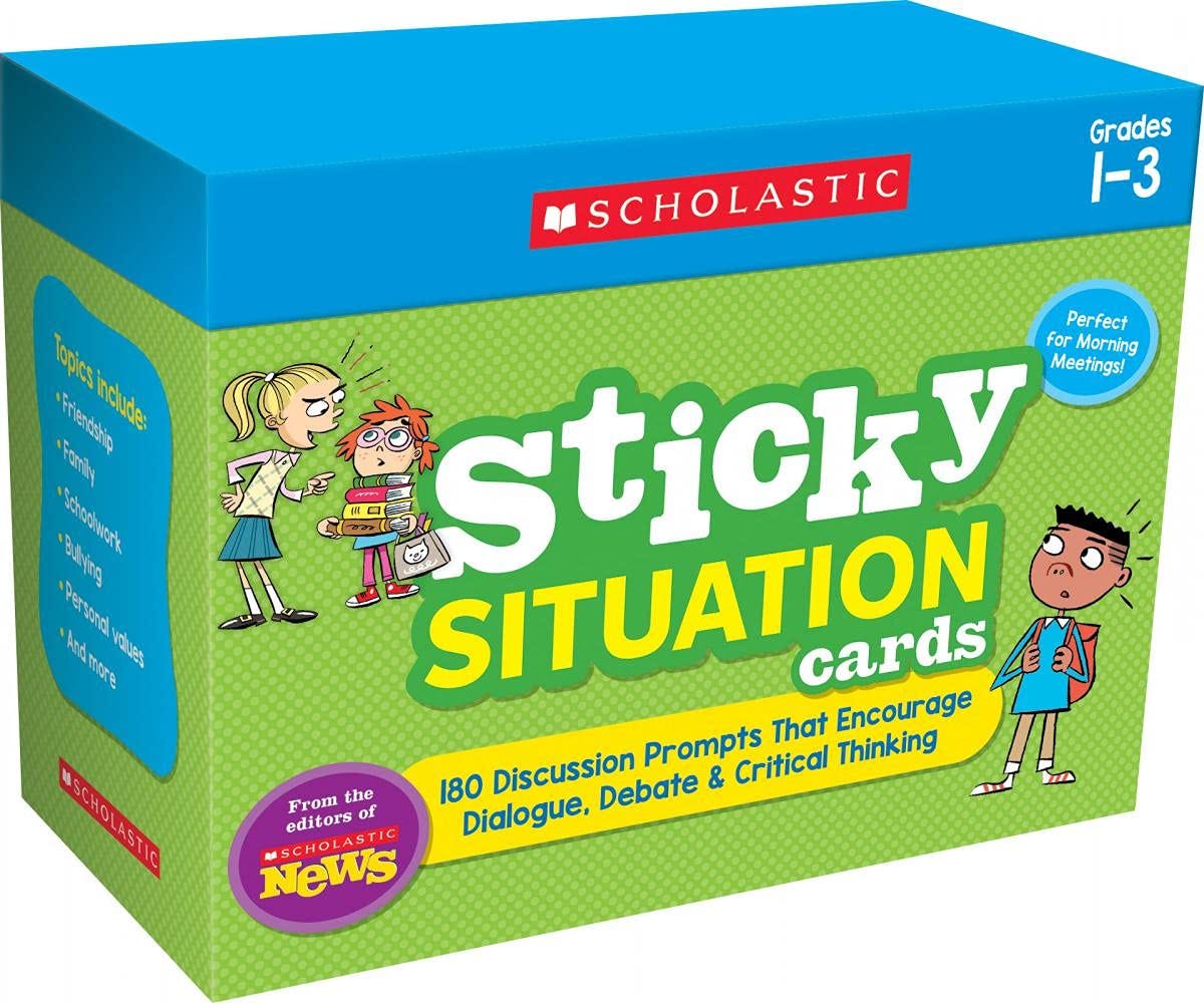 [PDF][BEST]} Scholastic News Sticky Situation Cards Grades 13 180