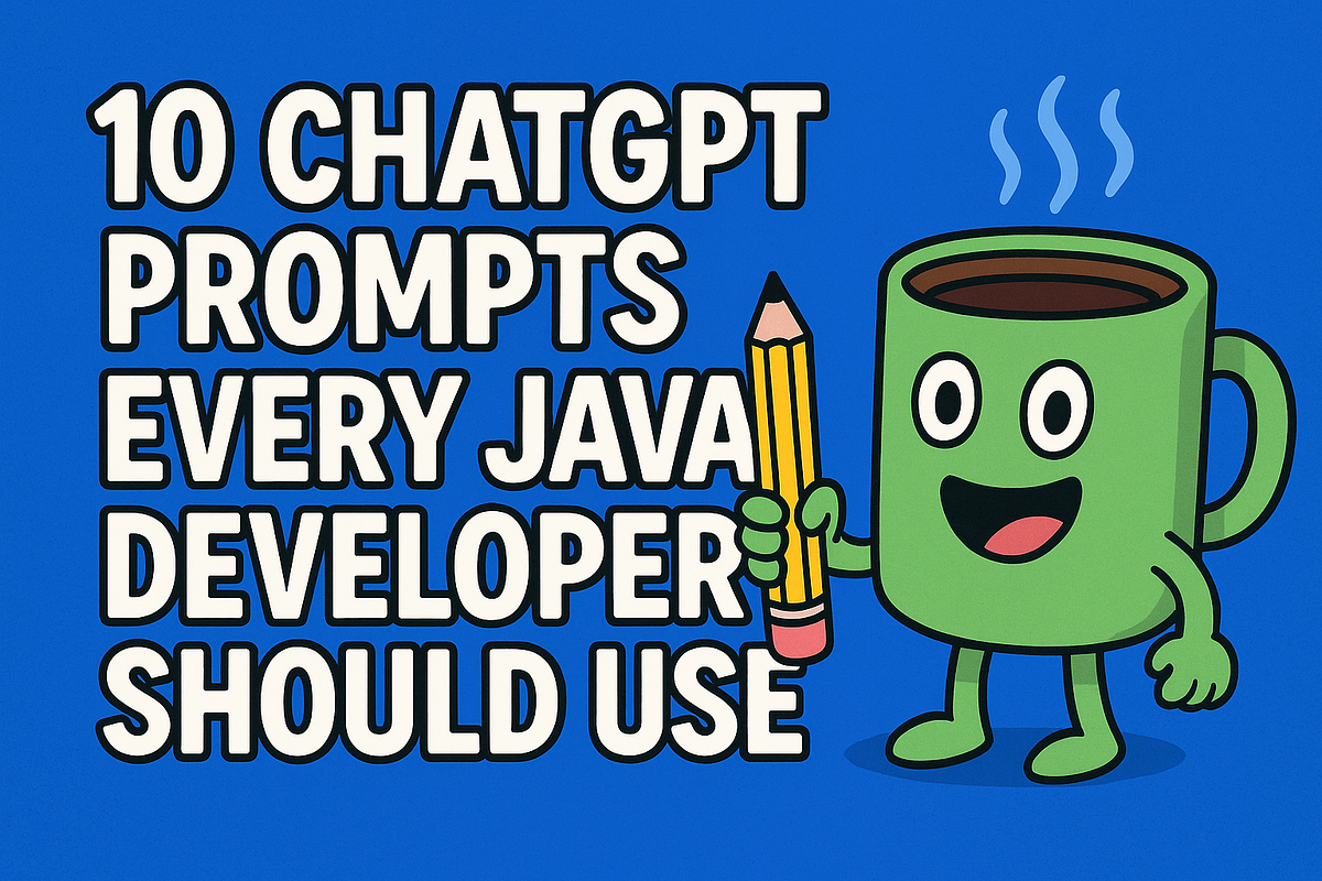 10 ChatGPT Prompts Every Java Developer Must Try (With Real Examples ...