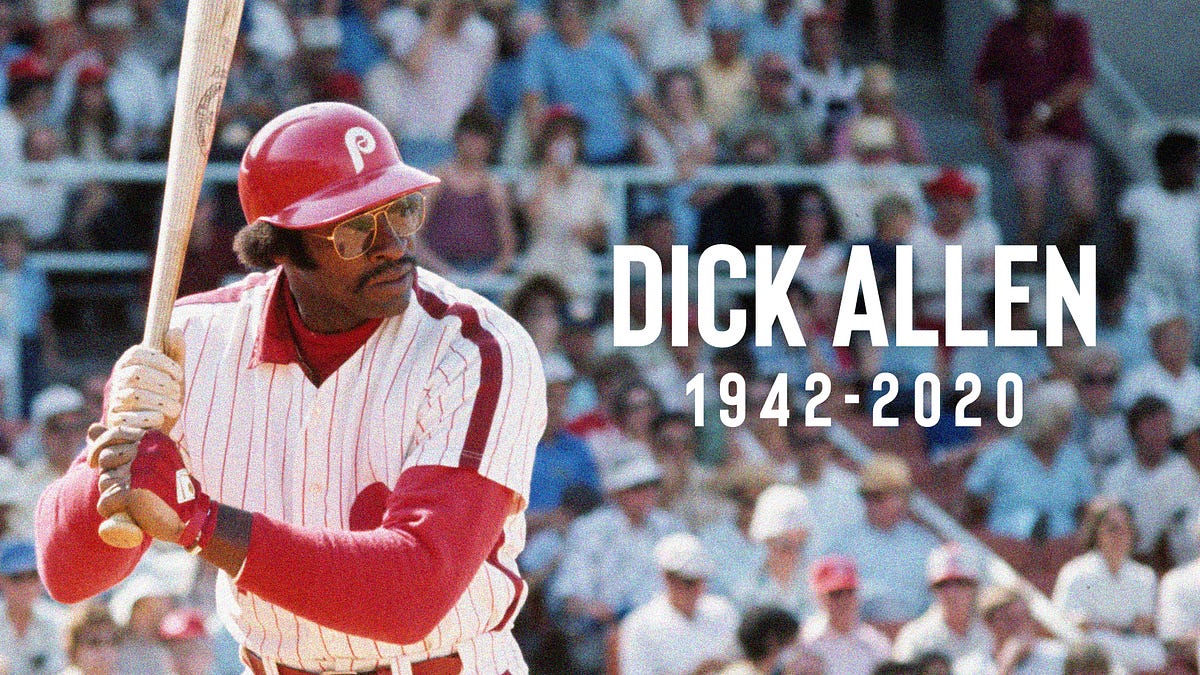 Now that Dick Allen's number is retired by Phillies, should he