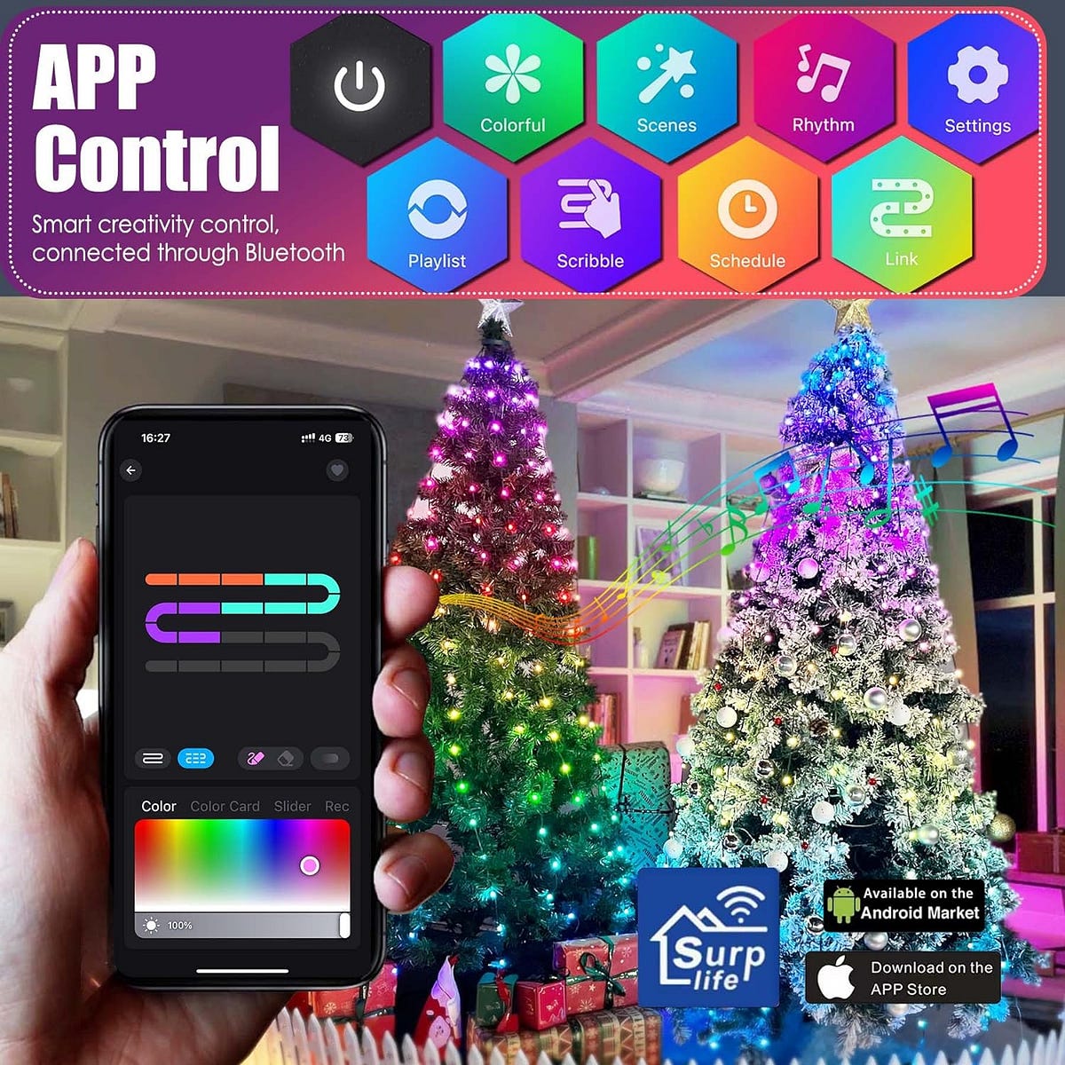 The Benefits of Surplife APP-Controlled LED Lights | by Magic Home | Medium
