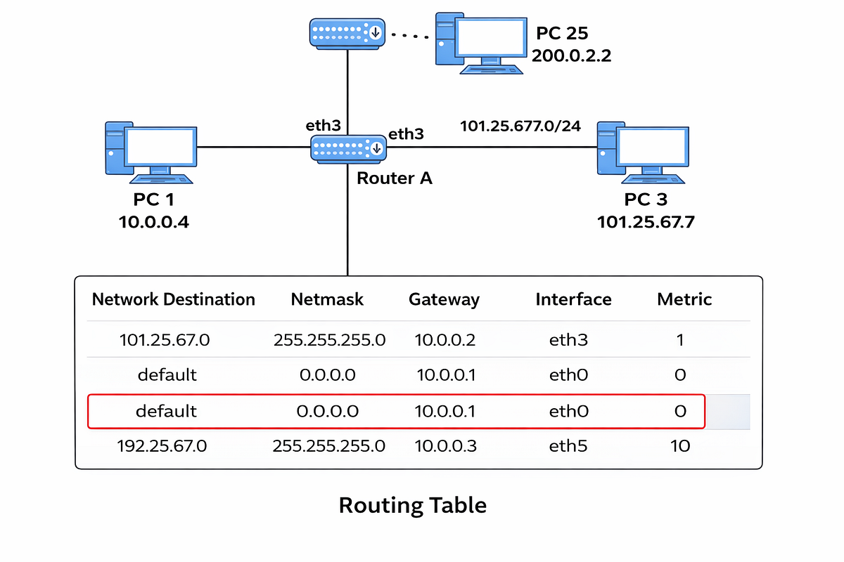 How Do Routers Know Where to Send Data? Routing Tables | by Mutcherla ...